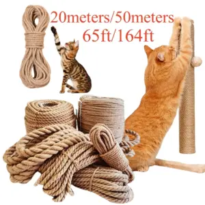 corda de sisal natural para gatos