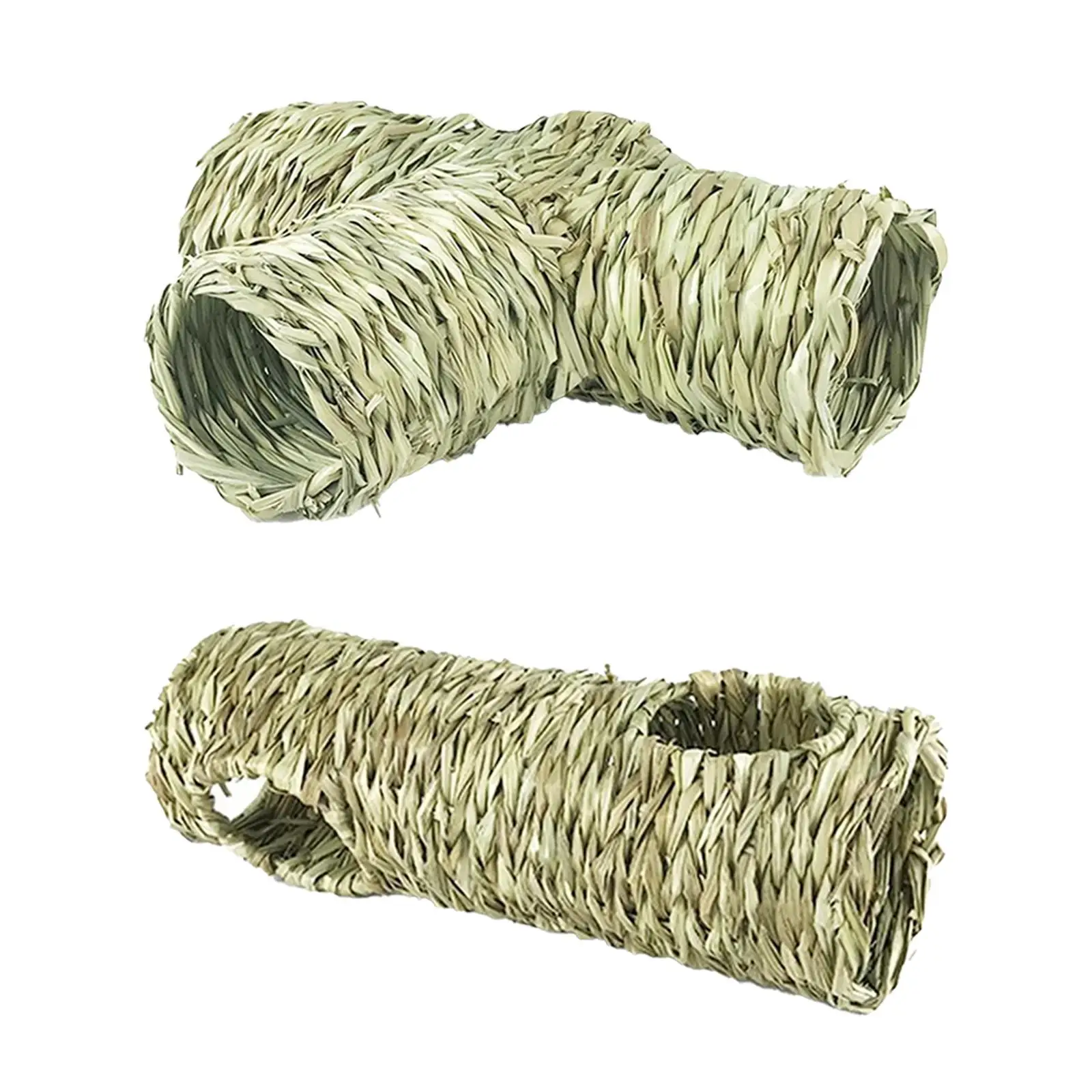 túnel de grama para hamster