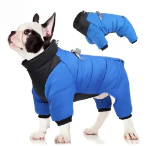 macacão impermeável para cães