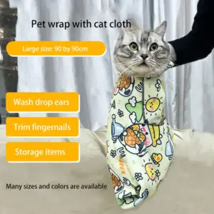 envoltório de retenção para gatos