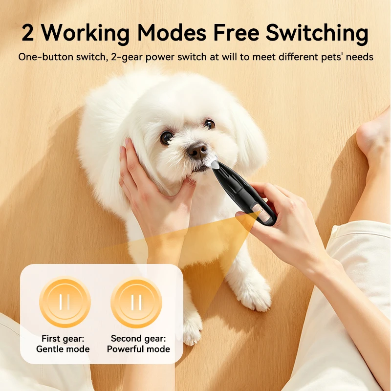 Aparador Elétrico ROJECO para Cães e Gatos Recarregável com Luz Frontal - Imagem 5