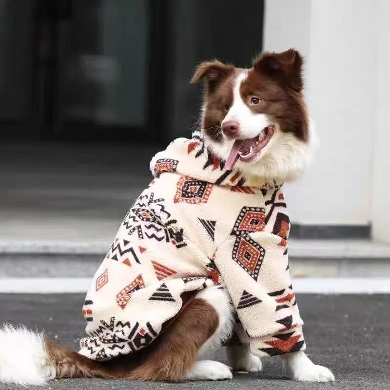 roupa de inverno para cães grandes