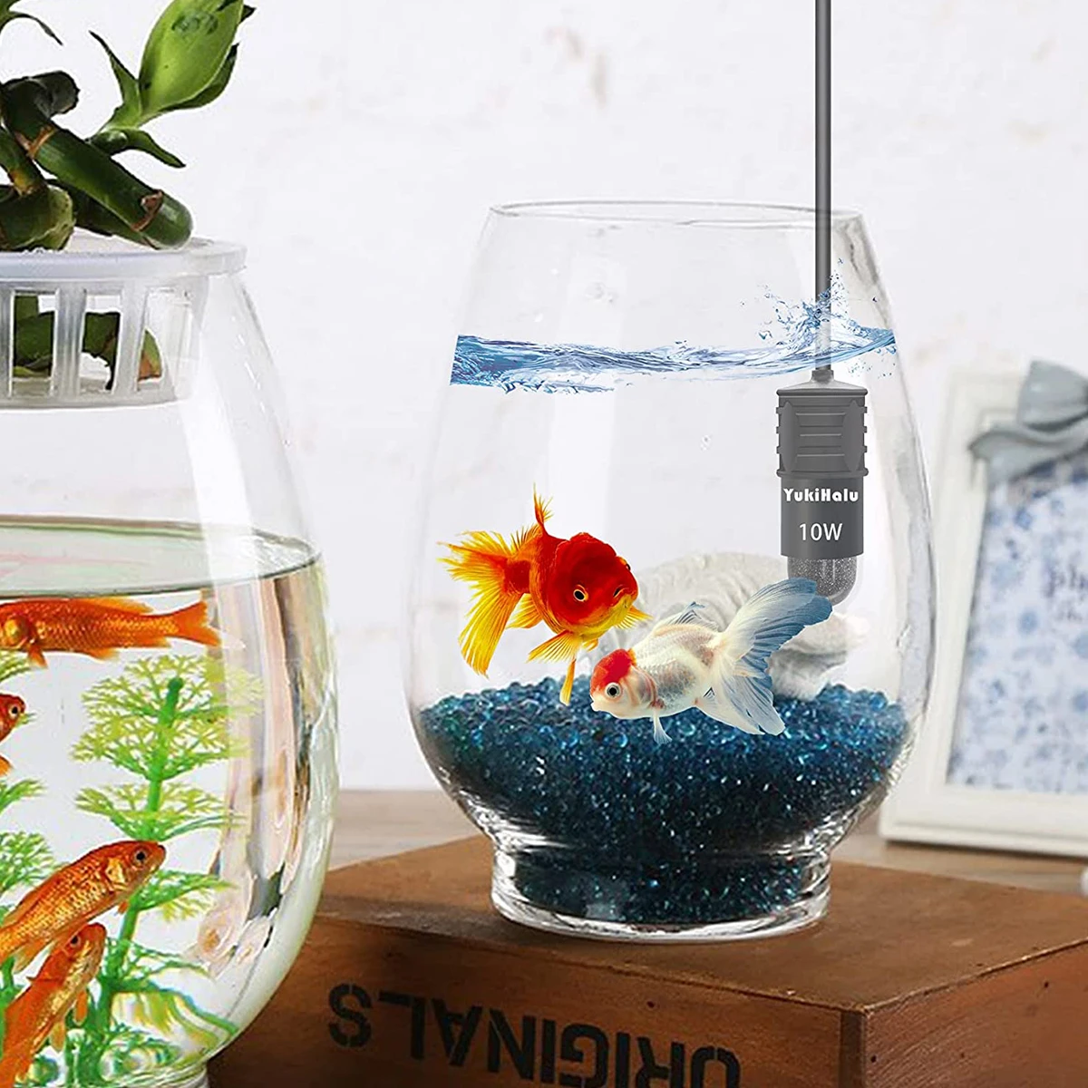 Mini Aquecedor para Aquário de 1 a 5 L com Termostato USB - Imagem 4