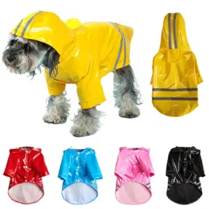 capa de chuva para cães e gatos