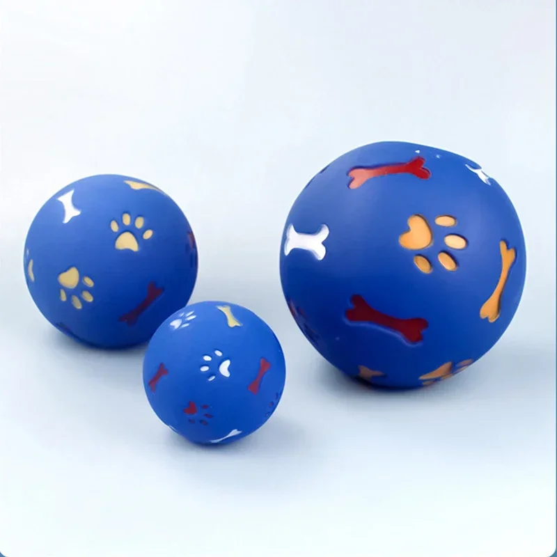 Bola Dispensadora de Ração para Cães e Gatos de Borracha - Imagem 5