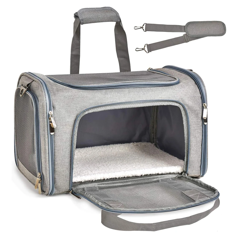 bolsa de transporte dobrável para cães pequenos