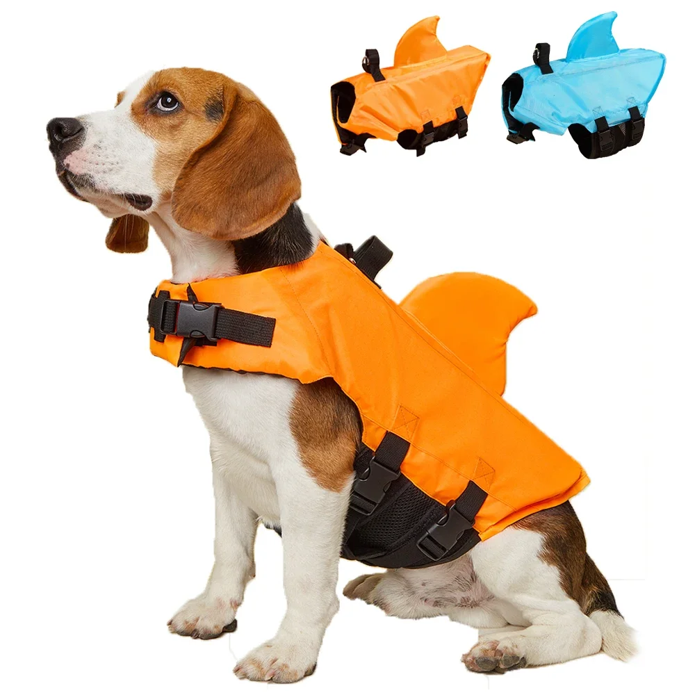 colete salva-vidas para cães com alça