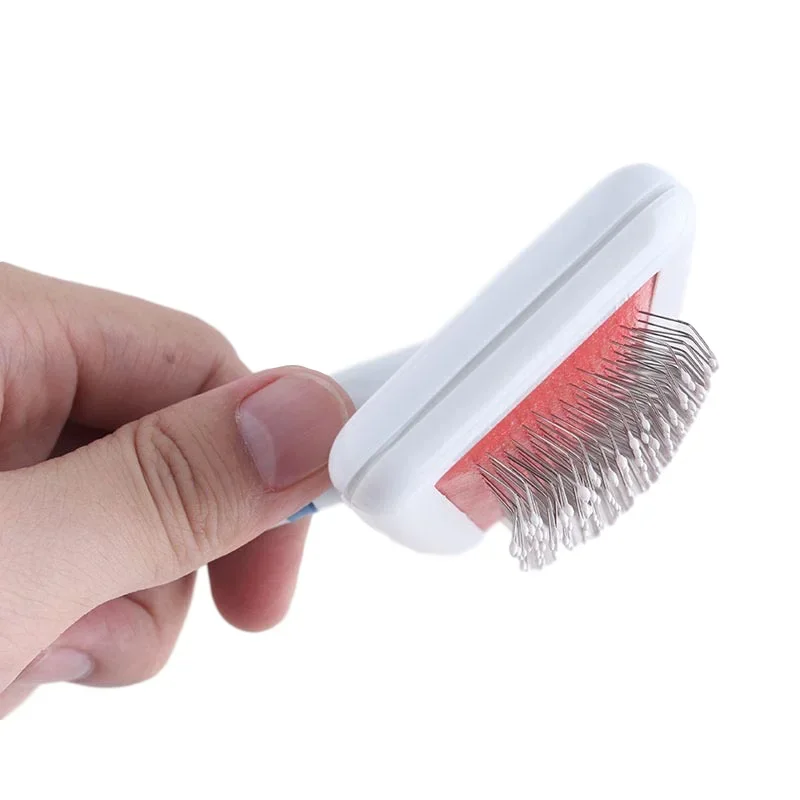 Escova Removedora de Pelos para Cães e Gatos de Aço Inoxidável - Imagem 5