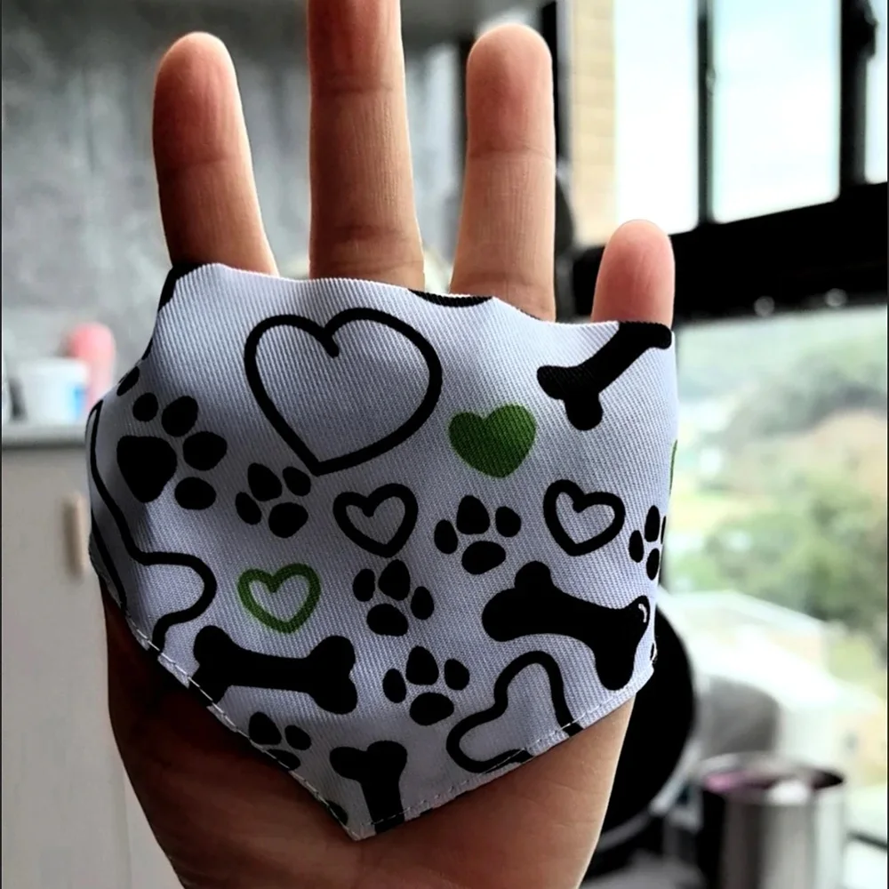 Coleira para Cães Pequenos com Estampa Laranja e Bandana M - Image 6
