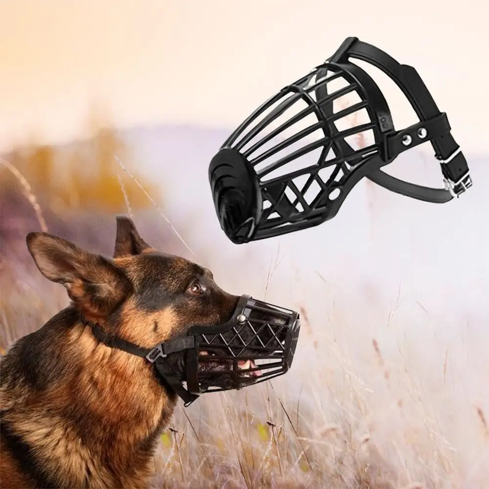 Focinheira Cesta para Cães de Plástico Macio com Tiras Ajustáveis - Image 6
