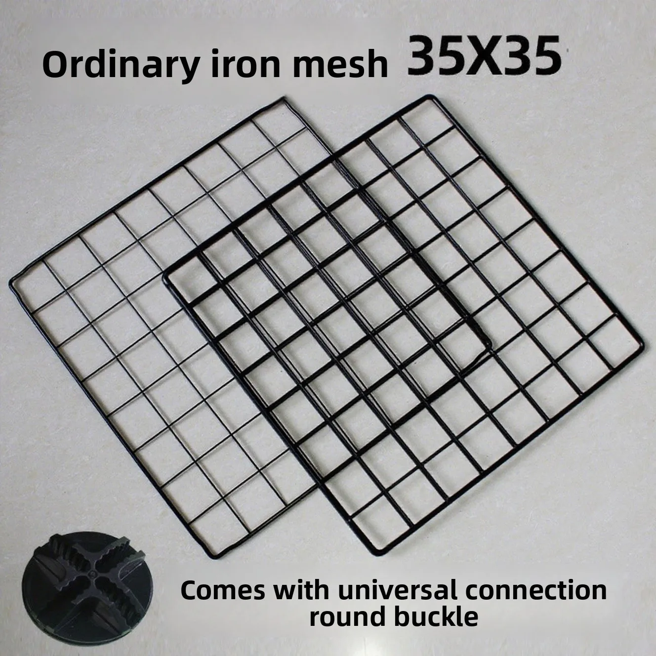 Cerca para Pets de Malha de Arame 35x35cm Empilhável e Montável - Imagem 2