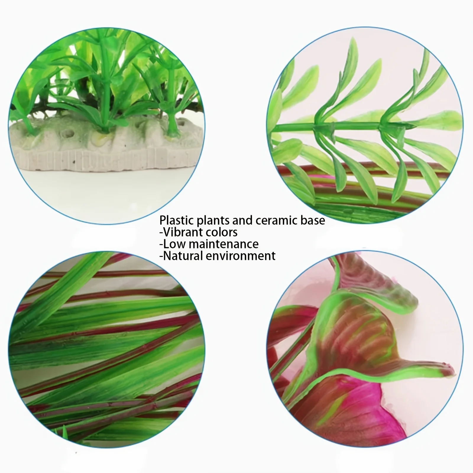 Plantas Artificiais para Aquário Realistas e Vibrantes - Imagem 4