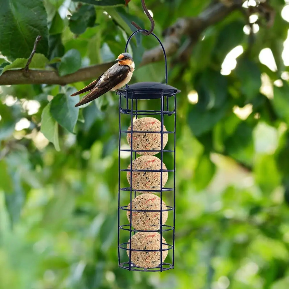 Comedouro para Pássaros Selvagens com Capacidade para 4 Bolas de Gordura - Imagem 3