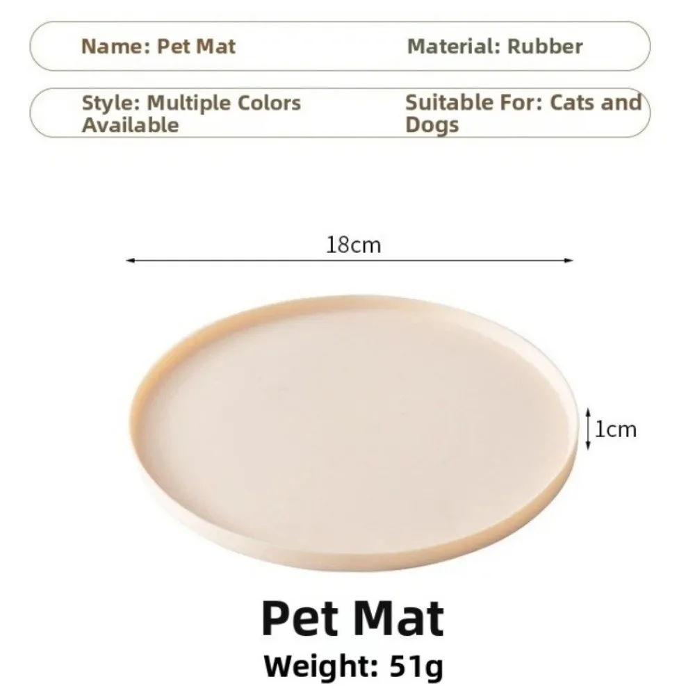 Tapete de Silicone para Alimentação de Pets 18 cm Antiderrapante - Imagem 6