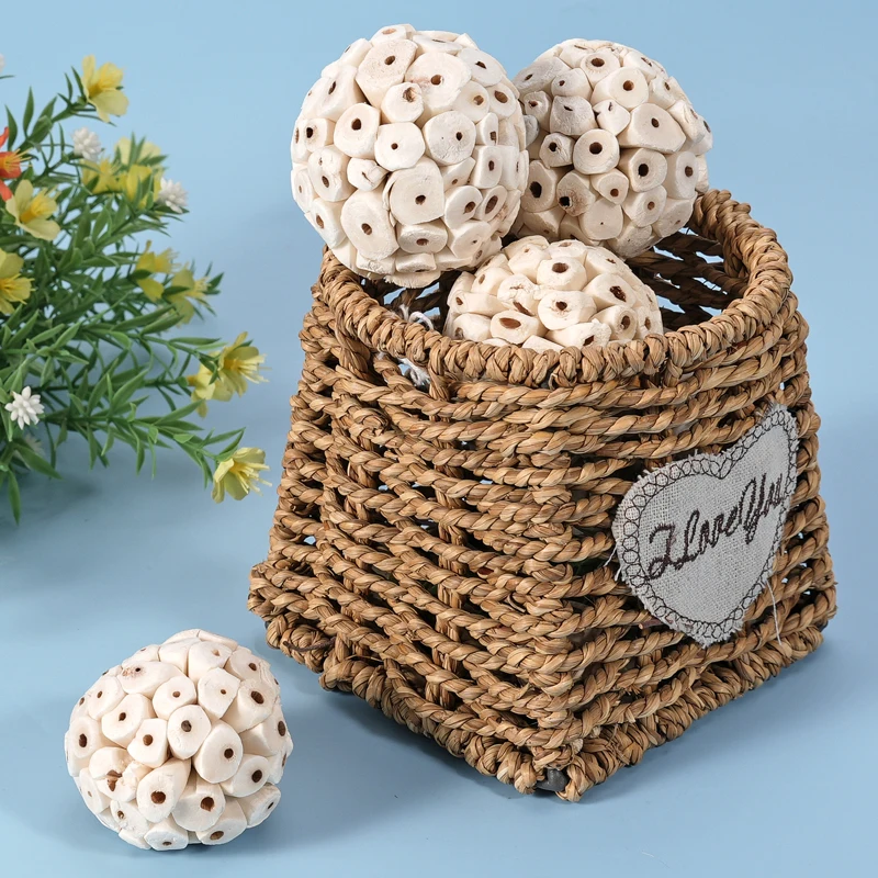 brinquedo de madeira para pássaros