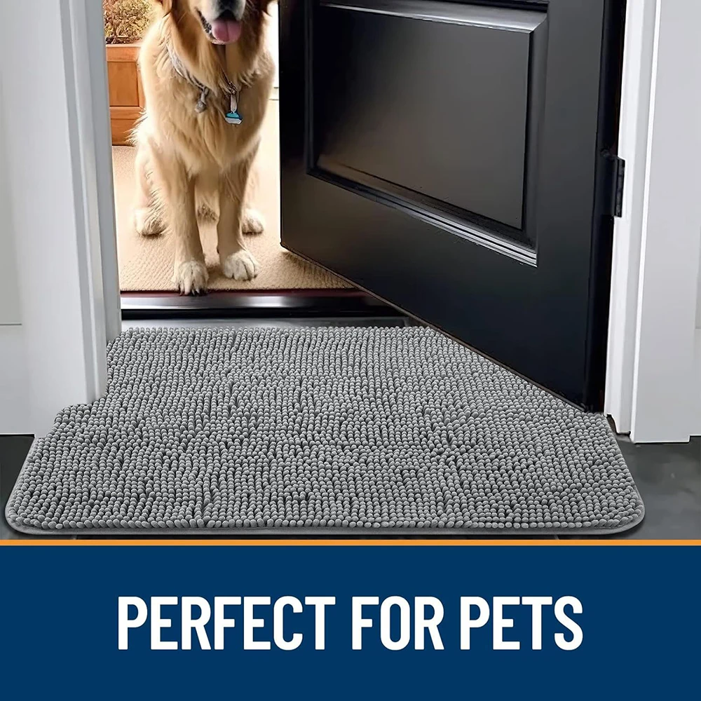 Tapete Absorvente para Cães de Microfibra Antiderrapante Lavável - Image 4