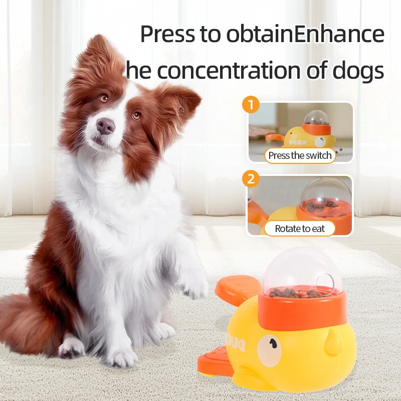 Brinquedo Dispensador de Petiscos para Gatos e Cães em Formato de Pato - Imagem 3