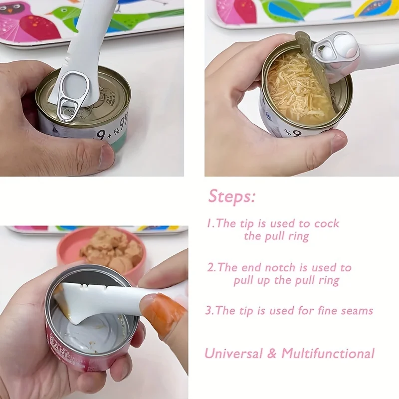 Kit Tampas e Colher para Latas de Ração com Abridor Integrado - Imagem 5