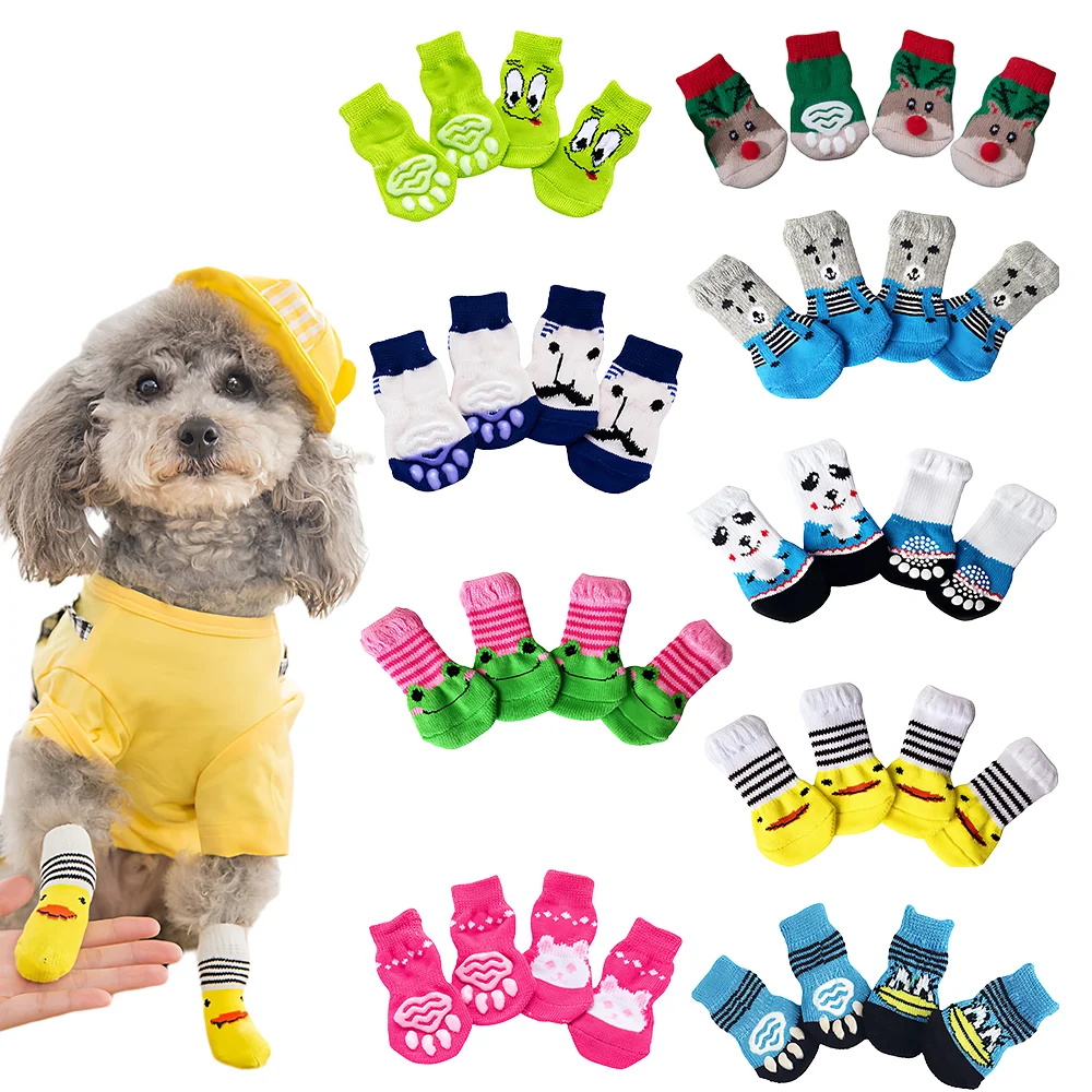 meias antiderrapantes para cães e gatos