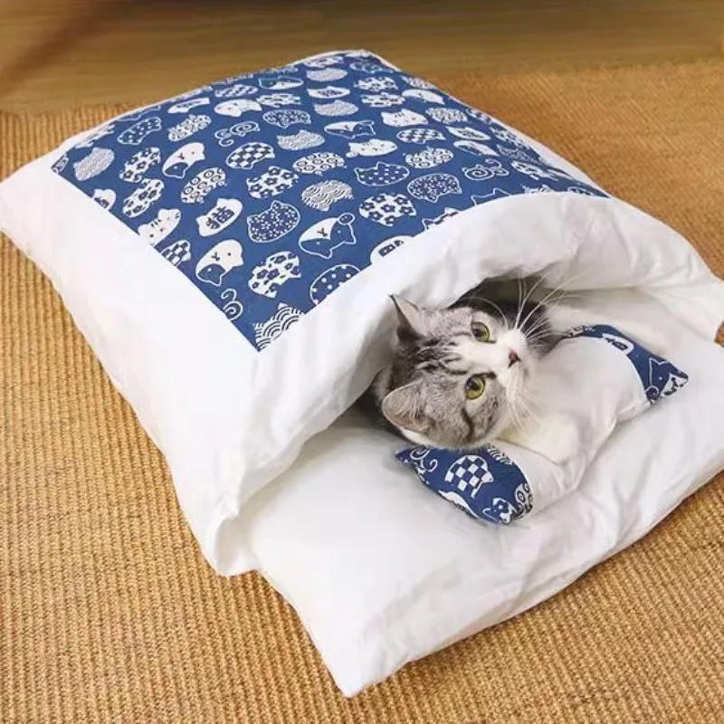 cama toca removível para gatos
