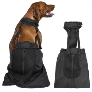 bolsa de arrastamento para cães com pernas traseiras