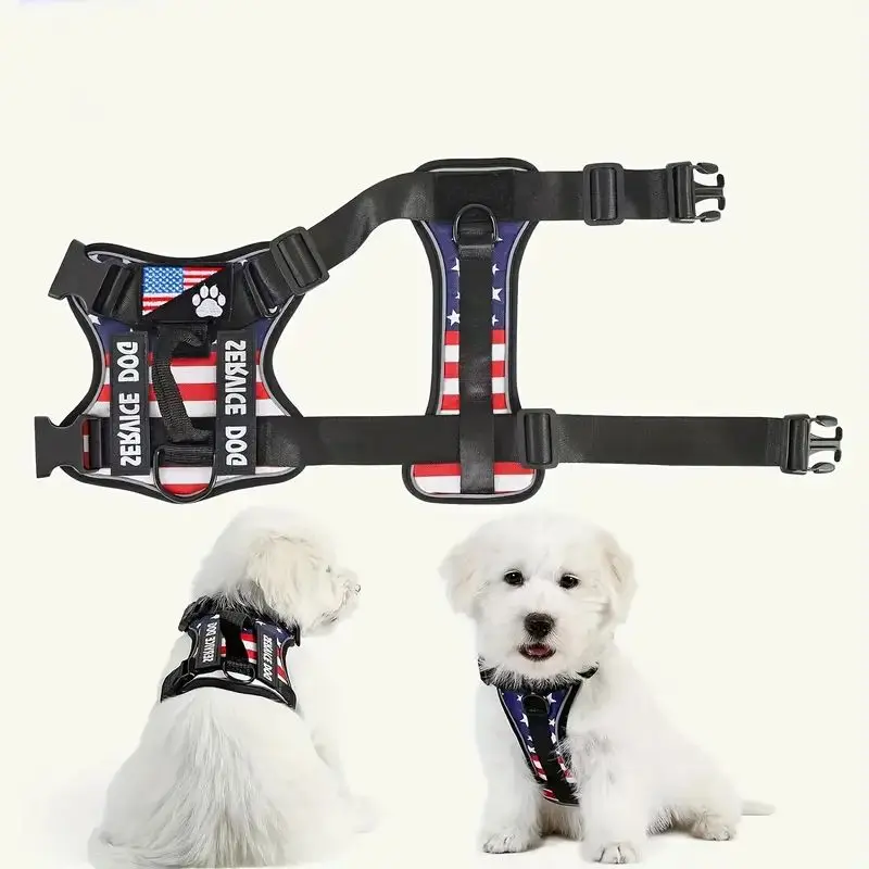 Conjunto de Coleira e Peitoral para Cães Refletivo para Caminhada - Imagem 5