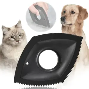 escova removedora de pelos para cães e gatos