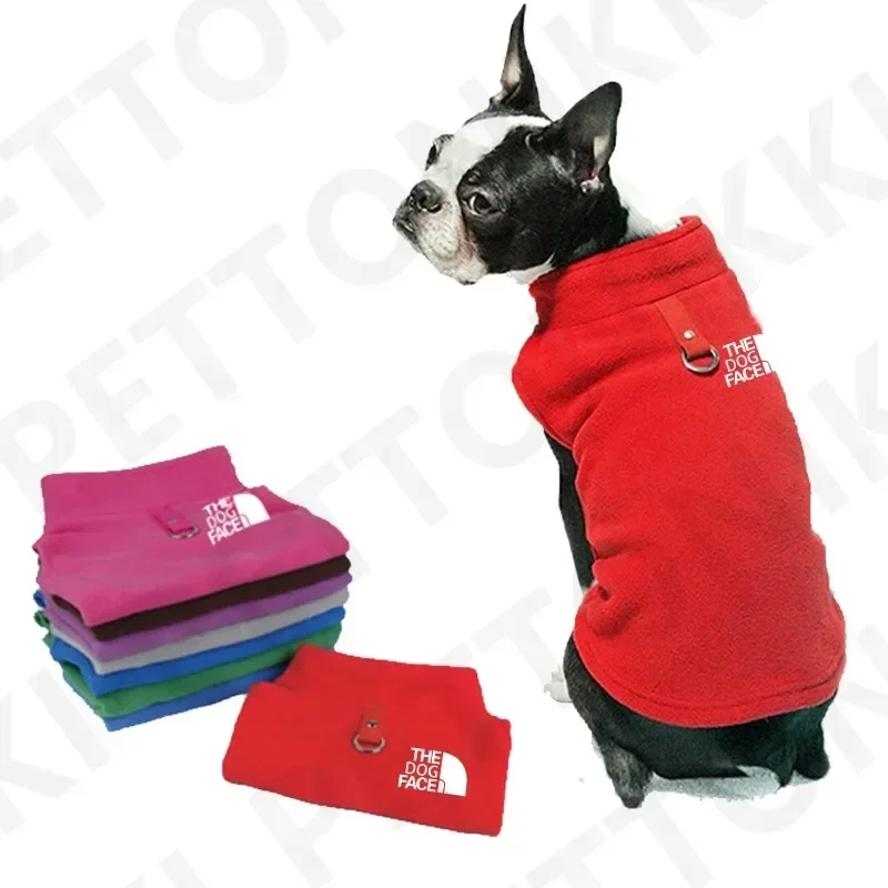 Camisola para Cães de Lã para Inverno em Rosa, Azul, Cinza - Imagem 3