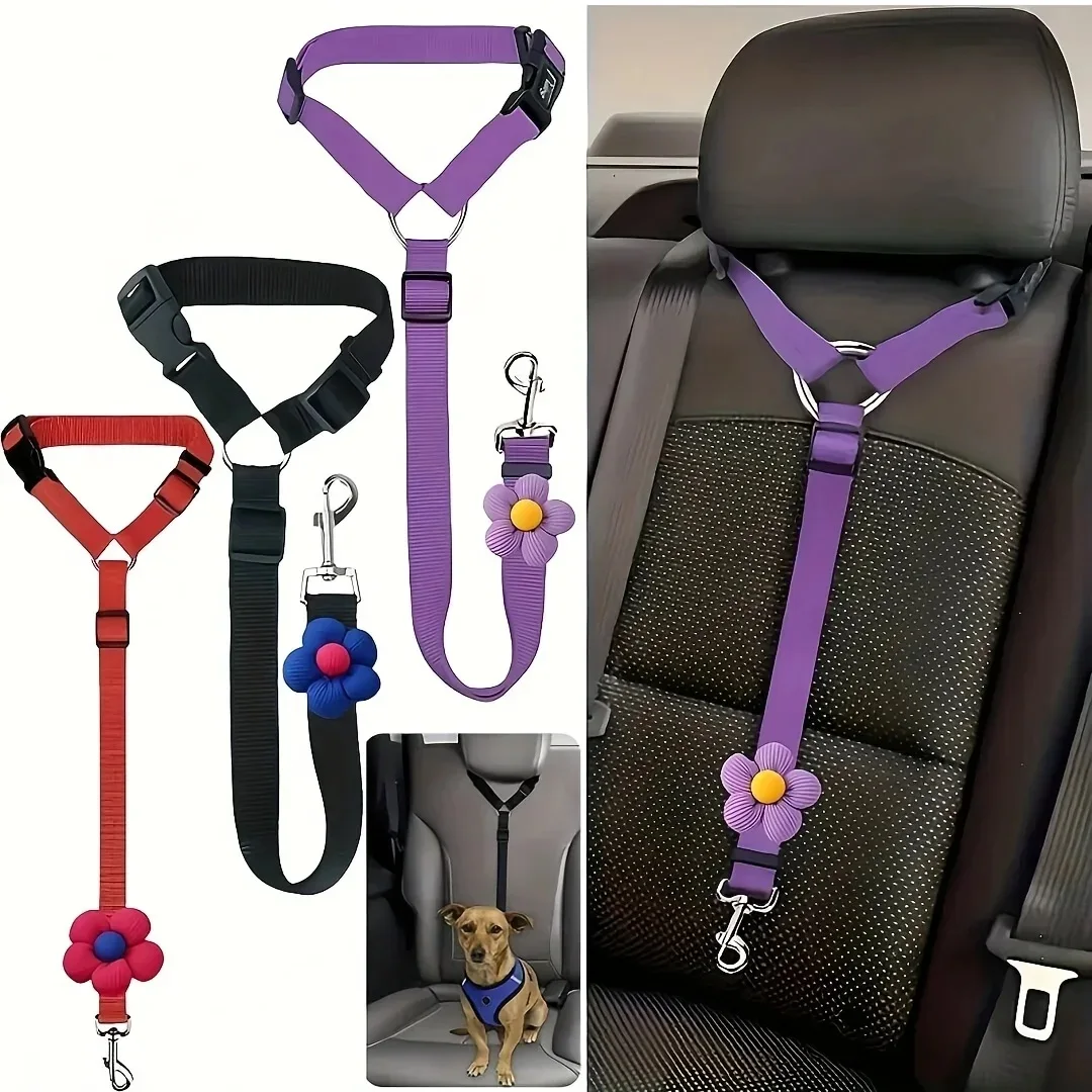 cinto de segurança para cães ajustável