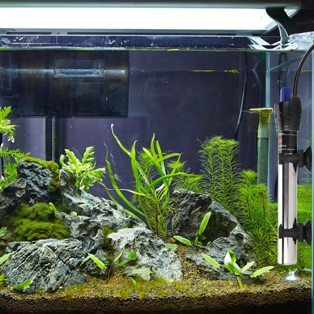 Aquecedor de Aquário 220V Aço Inoxidável com Termostato Submersível - Imagem 6