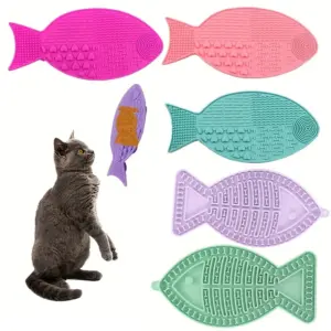 tapete interativo para lamber gatos