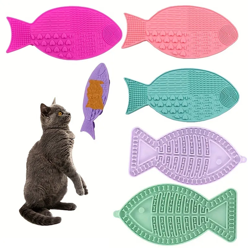tapete interativo para lamber gatos