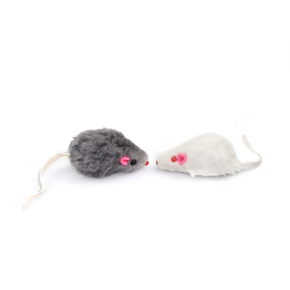 Brinquedo Rato de Pelúcia para Gatos 100 Unidades com 11 cm - Image 3