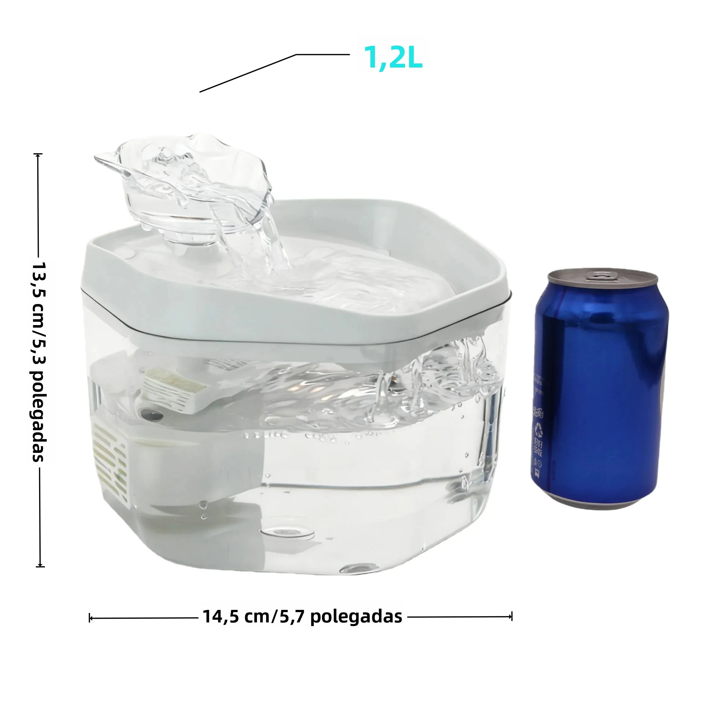 Fonte para Gatos e Cães Pequenos 1,2 L Alimentada por USB - Image 2