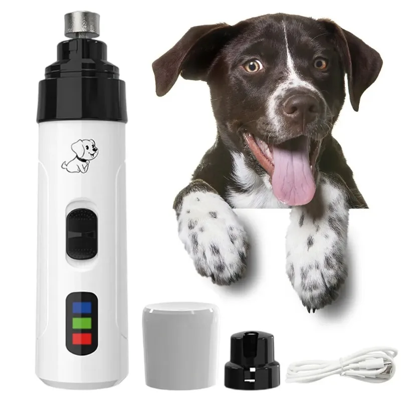 moedor de unhas recarregável usb para cães e gatos