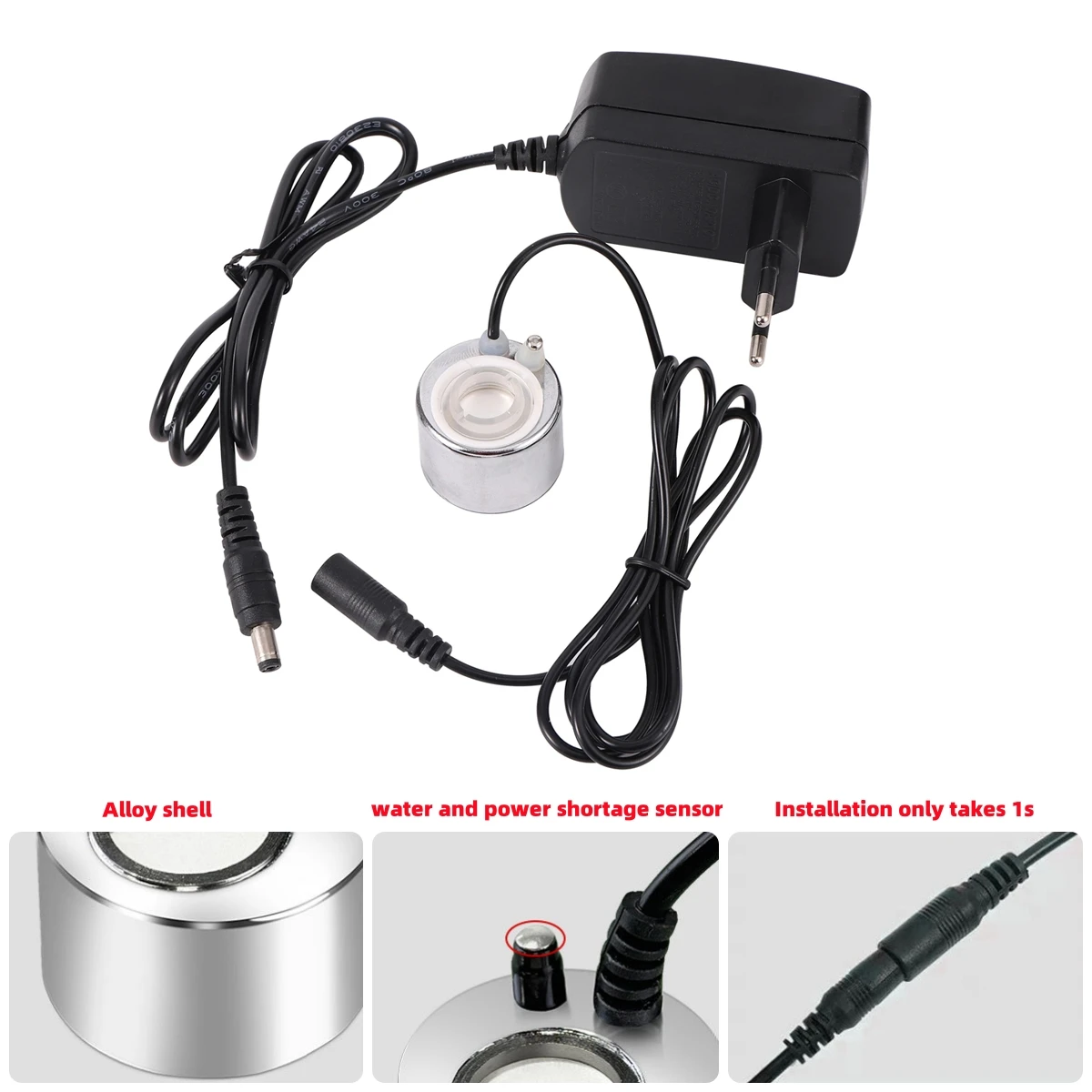 Nebulizador Ultrassônico para Aquário de Liga com Sensor de Nível de Água - Imagem 5