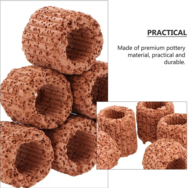 Anel de Cerâmica para Plantas de Aquário, Paisagismo e Decoração - Image 3