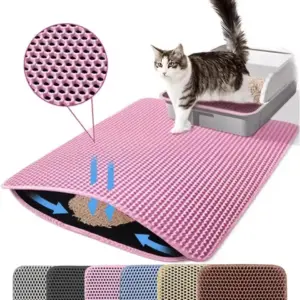 tapete para caixa de areia de gato lavável
