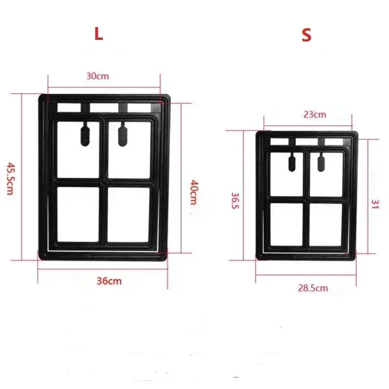 Porta de Tela para Cães e Gatos com Fechadura e Aba - Image 6