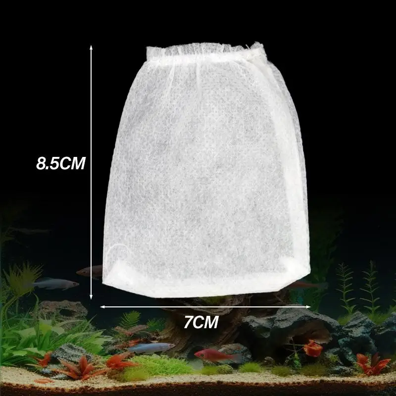 Saco Filtro para Sifão de Aquário XS 8,5x7 cm com 5 Unidades - Imagem 6
