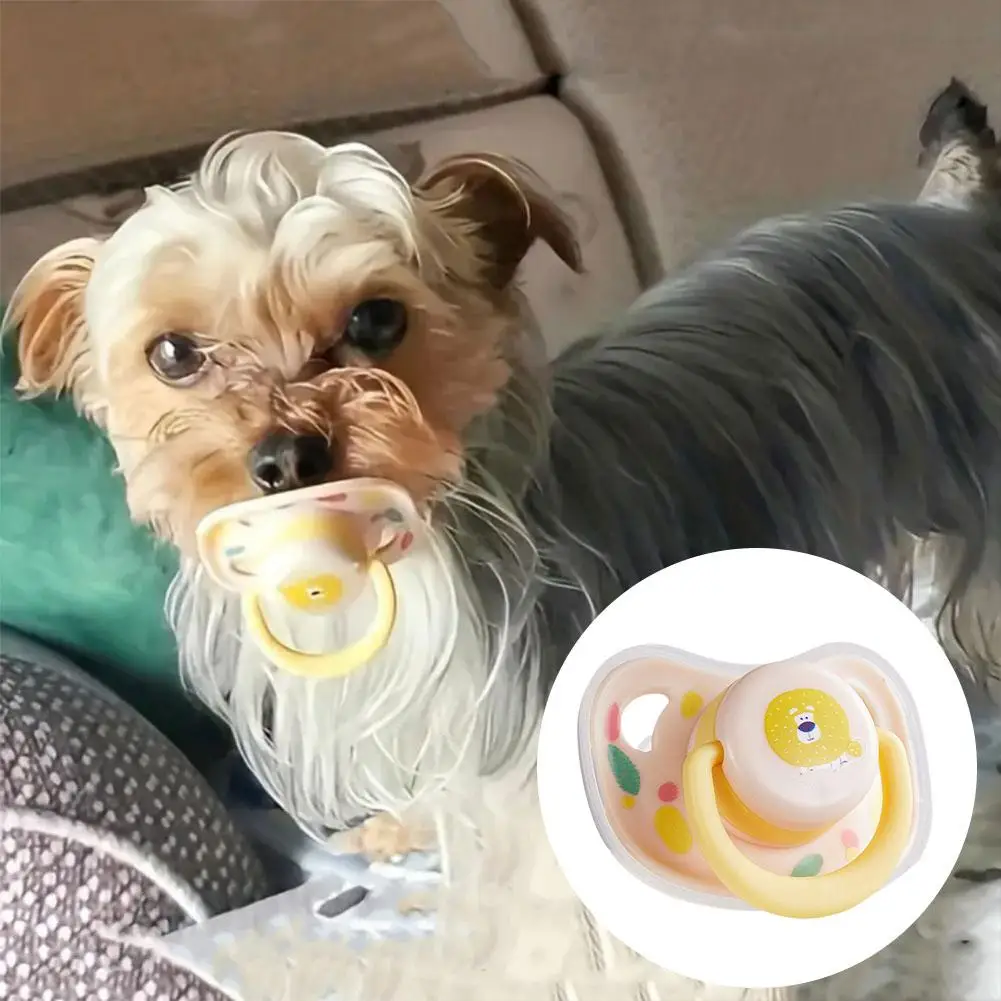 Chupeta de Silicone para Cães e Gatos Resistente à Mordida - Imagem 4