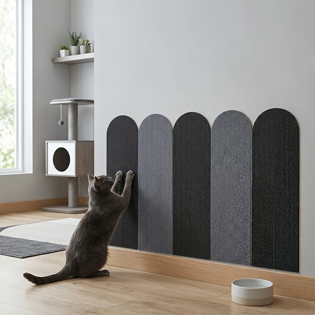 Kit 4 Protetores Adesivos Recortáveis para Gatos Resistentes ao Desgaste - Imagem 3