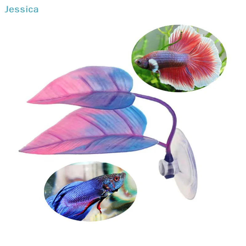 Hammock de Silicone para Peixe Betta com Ventosa para Aquário - Imagem 5