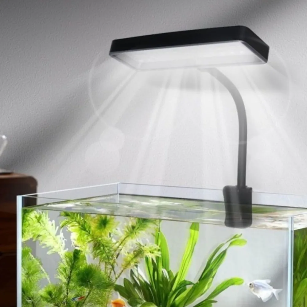 Luz LED para Aquário USB com Rotação 360° e Fixação por Clipe - Imagem 5