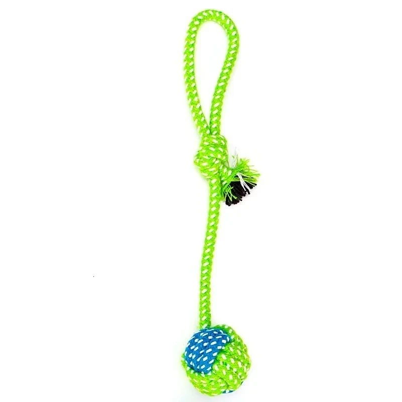 Brinquedo para Cães de Corda de Algodão Resistente à Mordida - Imagem 5