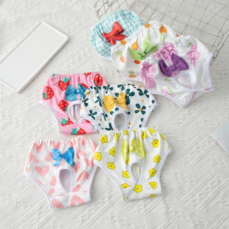 Fraldas Absorventes Reutilizáveis para Cães Fêmeas com 10 Almofadas - Imagem 6