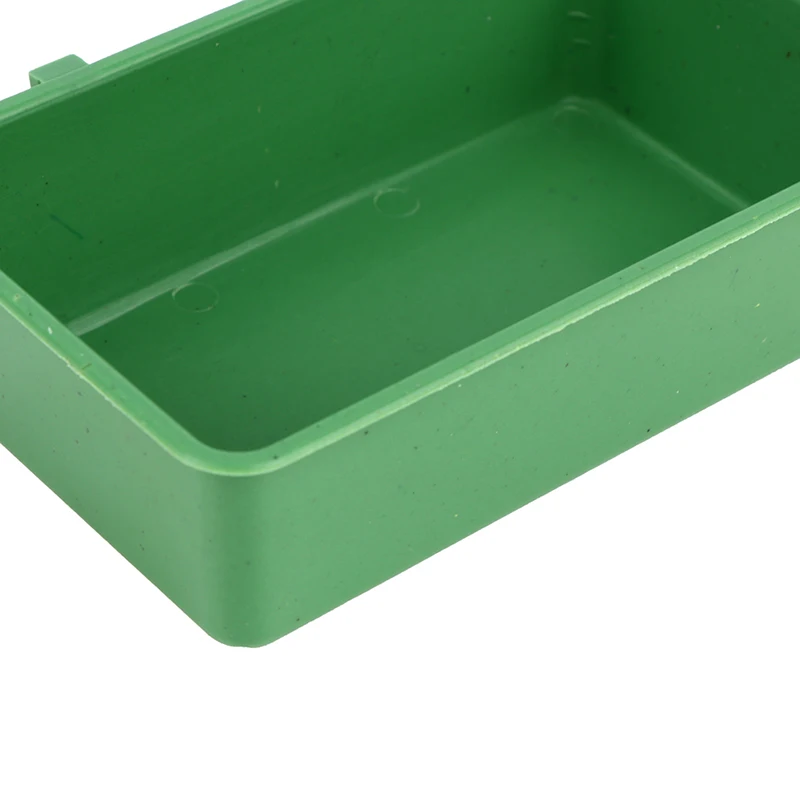 Banheira para Pássaros de Plástico Verde para Gaiola - Imagem 4