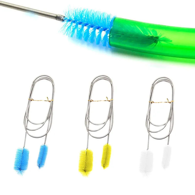 Escova de Limpeza para Aquário de Aço Inoxidável 90 cm Flexível - Image 2