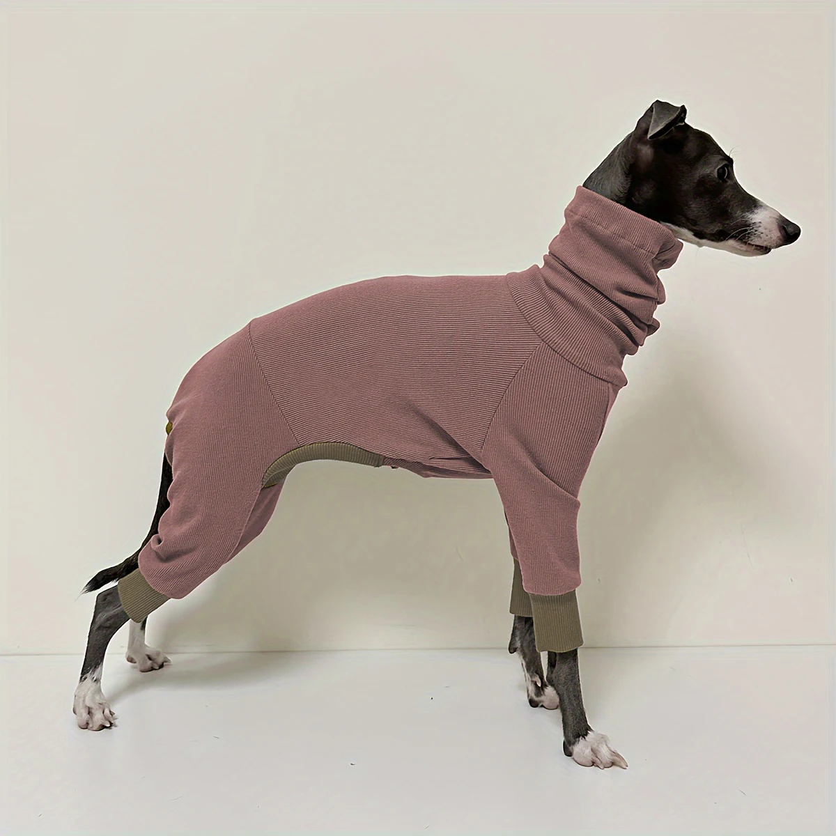 Jaqueta de Fleece para Cães com Quatro Patas e Gola Alta - Imagem 6