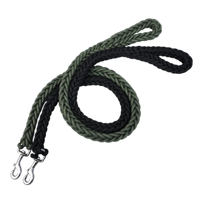 Coleira para Cães Grandes de Nylon Trançado para Caminhada e Treino - Imagem 2